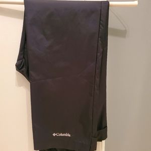 Columbia Rain Pants, Black, Size M (10/12)